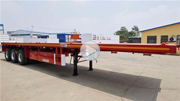 13m Tri Axle Flatbed Trailer for Sale In Nigeria Lagos