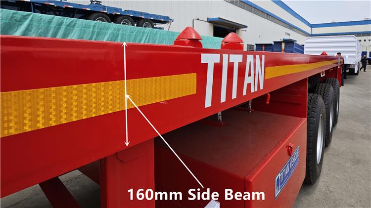 13m Tri Axle Flatbed Trailer for Sale In Nigeria Lagos