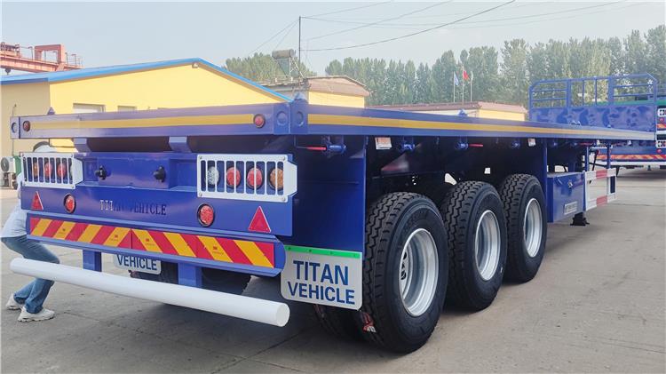 2024 Top 40 ft Flat Beds Trailer for Sale In Nigeria