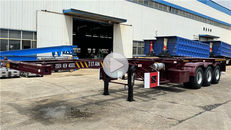 40 ft Skeletal Trailer for Sale In Nigeria Lagos