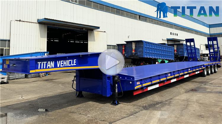 120 Ton 4 Axle Low Bed Trailer Price for Sale In Nigeria Akassa