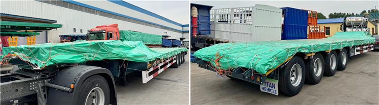 100 Ton Drop Deck Low Loader Trailer for Sale In Nigeria