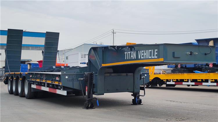 100 Ton Drop Deck Low Loader Trailer for Sale In Nigeria