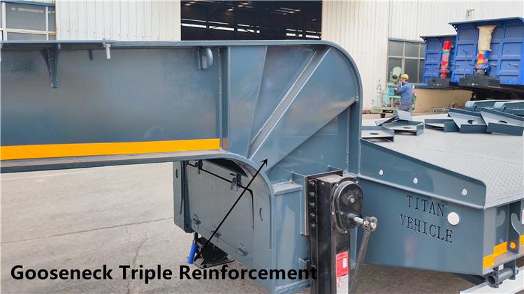 100 Ton Drop Deck Low Loader Trailer for Sale In Nigeria