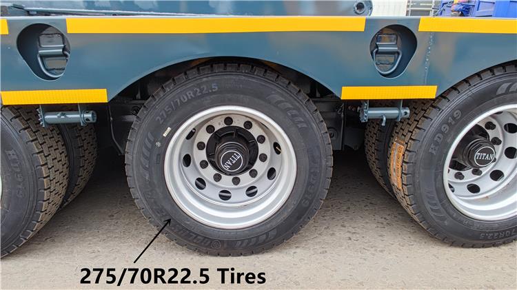 100 Ton Drop Deck Low Loader Trailer for Sale In Nigeria