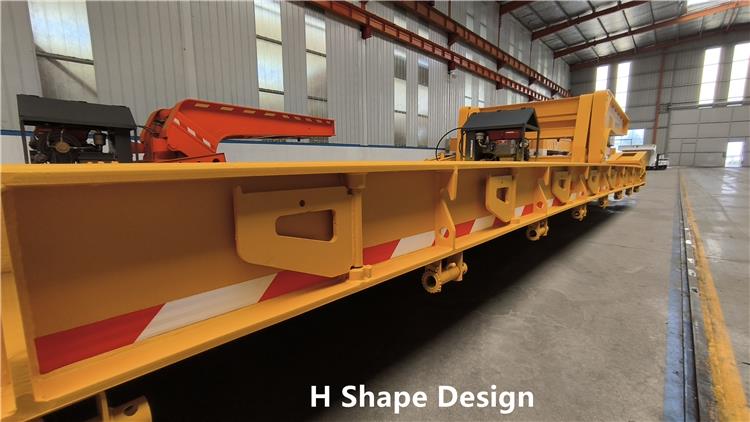 2 Line 4 Axle Detachable Gooseneck Trailer for Sale In Nigeria