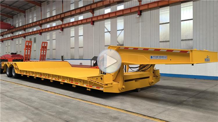 2 Line 4 Axle Detachable Gooseneck Trailer for Sale In Nigeria