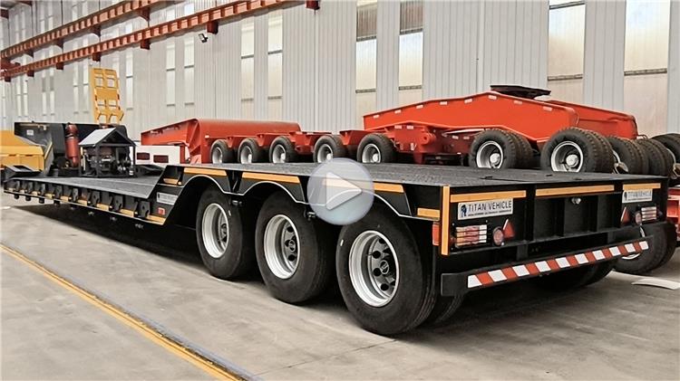 3 Axle Removable Gooseneck Trailer for Sale In Nigeria