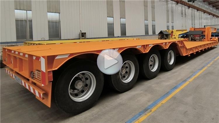 4 Axle Removable Gooseneck Trailer for Sale In Nigeria