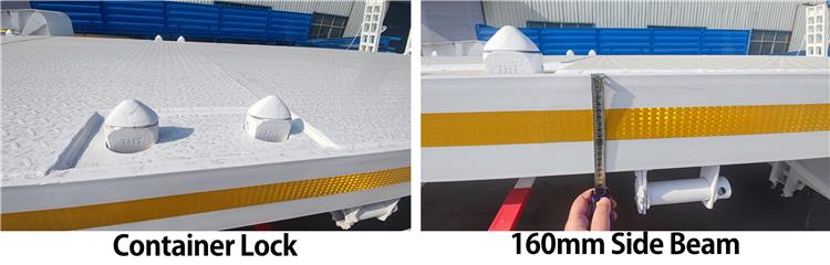Sevan Nigeria Flatbed Container Carrier Trailer for Sale In Nigeria