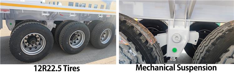 Sevan Nigeria Flatbed Container Carrier Trailer for Sale In Nigeria