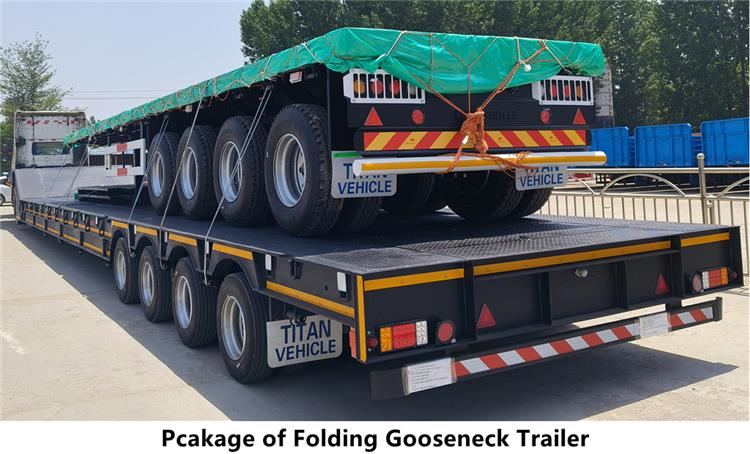 4 Axle Folding Gooseneck Trailer for Sale In Nigeria, Abuja