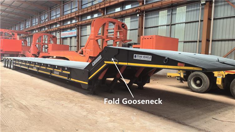 4 Axle Folding Gooseneck Trailer for Sale In Nigeria, Abuja