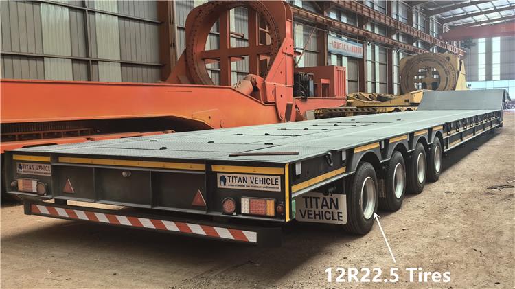 4 Axle Folding Gooseneck Trailer for Sale In Nigeria, Abuja