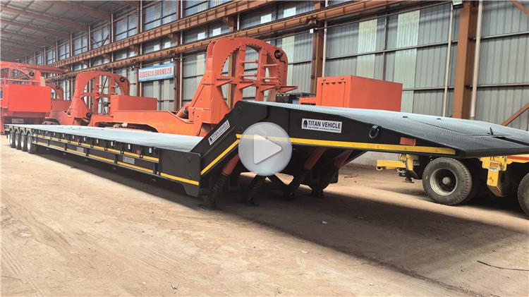 4 Axle Folding Gooseneck Trailer for Sale In Nigeria, Abuja