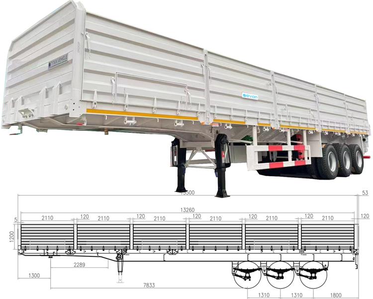 Sevan Nigeria Drop Sides Trailer for Sale In Lagos