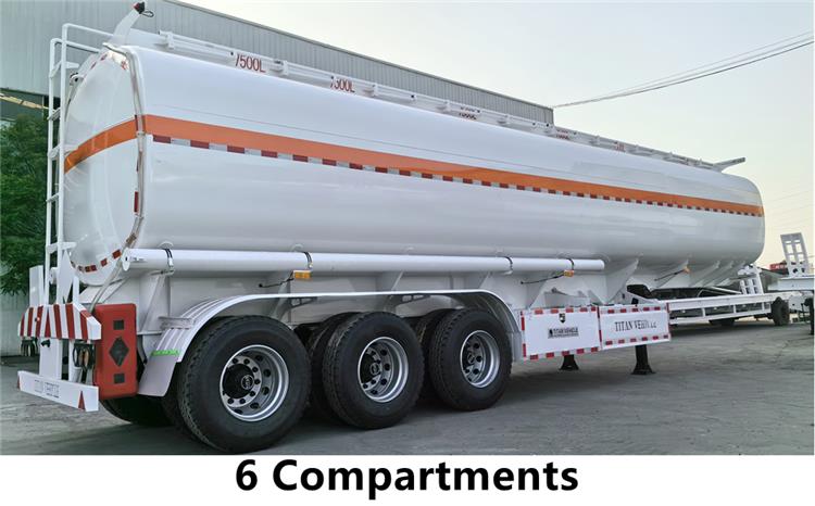 42000 Liters Fuel Tanker Trailer for Sale In Nigeria