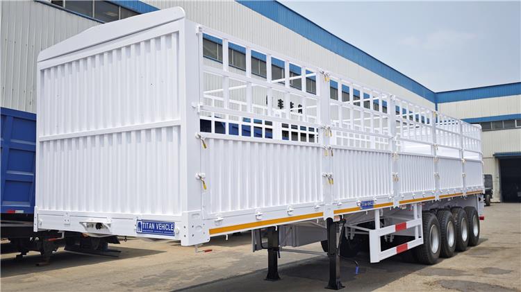 4 Axle Fence Cargo Semi Trailer for Sale In Nigeria Lagos