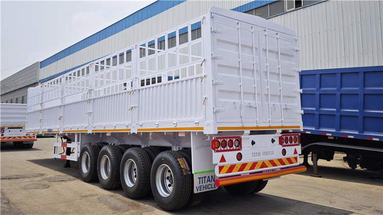4 Axle Fence Cargo Semi Trailer for Sale In Nigeria Lagos