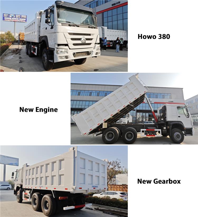 Used Howo 380hp Dump Truck for Sale In Nigeria
