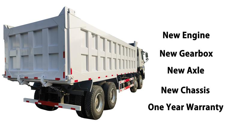 Second Hand Howo Dump Truck 8x4 for Sale In Nigeria