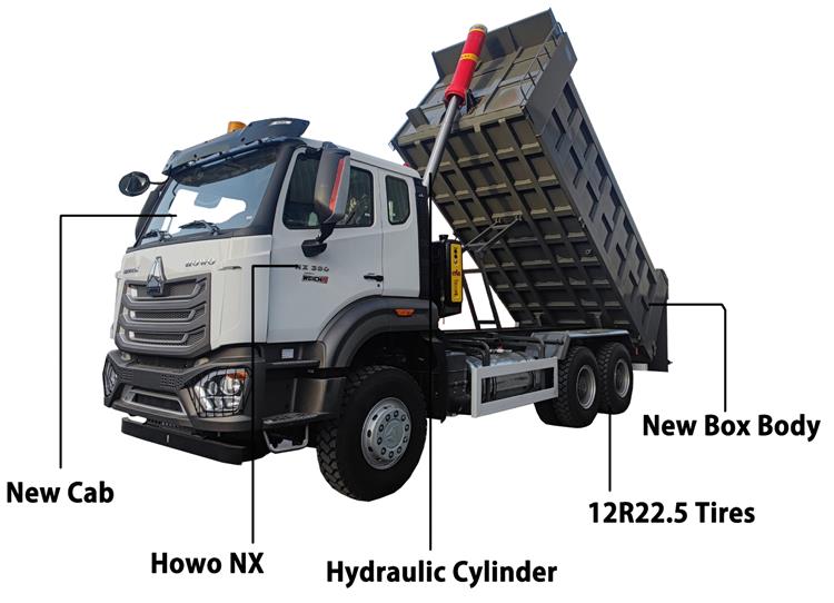 Used Howo NX Dump Truck for Sale In Nigeria Lagos