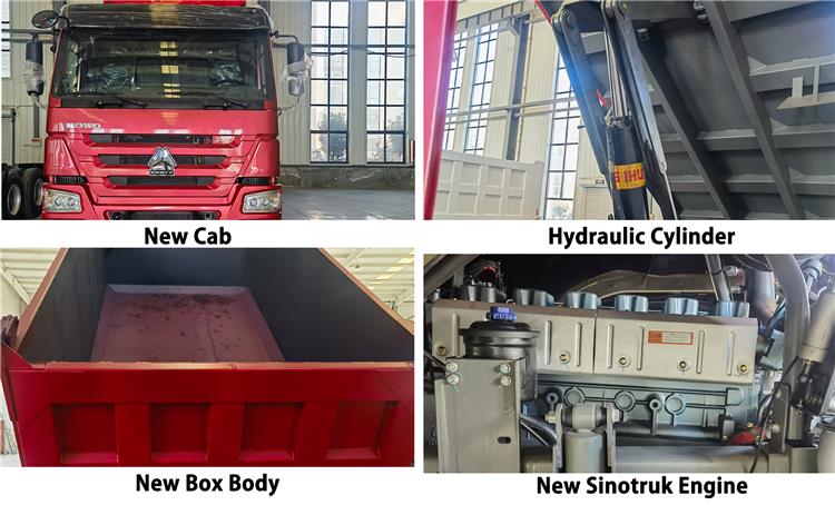 Second Hand Dumper Used Howo Tipper Truck 371 for Sale In Nigeria