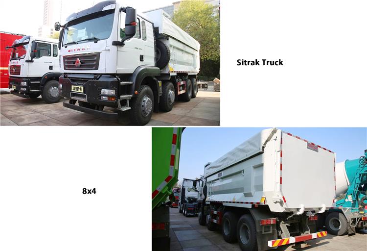 Used Sitrak C6G Dump Truck 8x4 ZZ3316N256ME1 for Sale In Nigeria