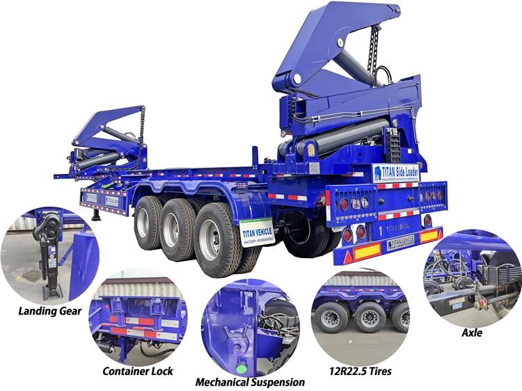 40ft Container Side Lifter Trailer for Sale In Nigeria Abuja