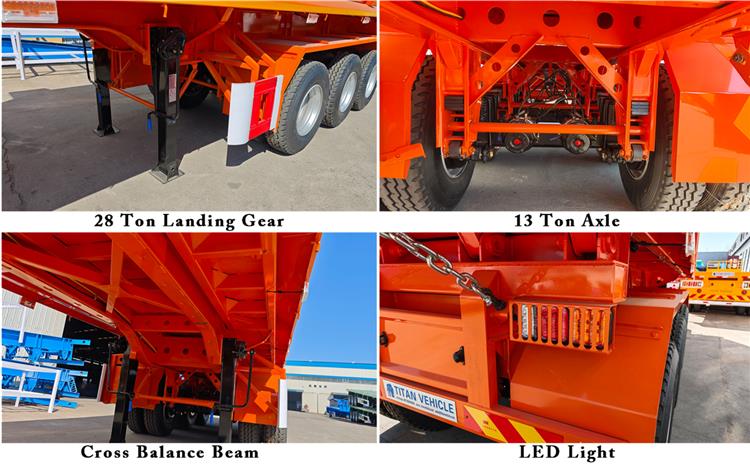 30CBM Tipper Semi Trailer for Sale In Nigeria