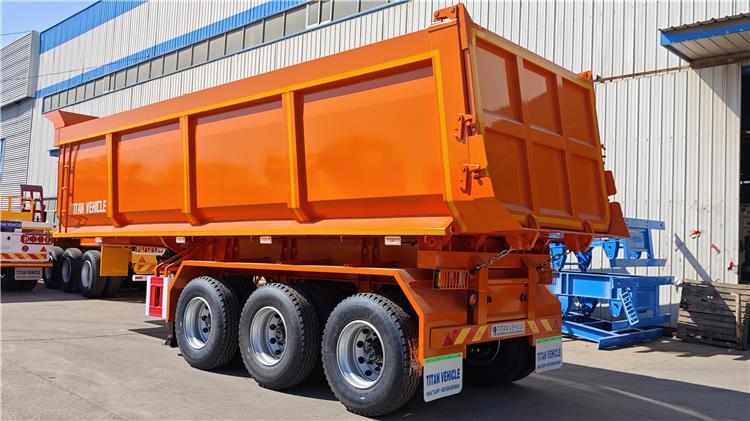 30CBM Tipper Semi Trailer for Sale In Nigeria