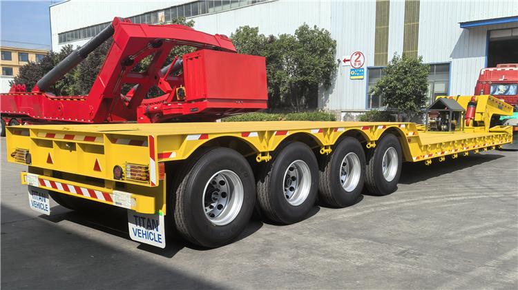 4 Axle 120 Ton Lowboy Trailer for Sale Near Me In Nigeria Lagos
