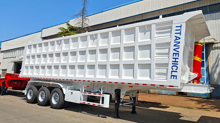 3 Axle Hydraulic Tipper Trailer Price Manufacturers for Sale Near Me in Nigeria