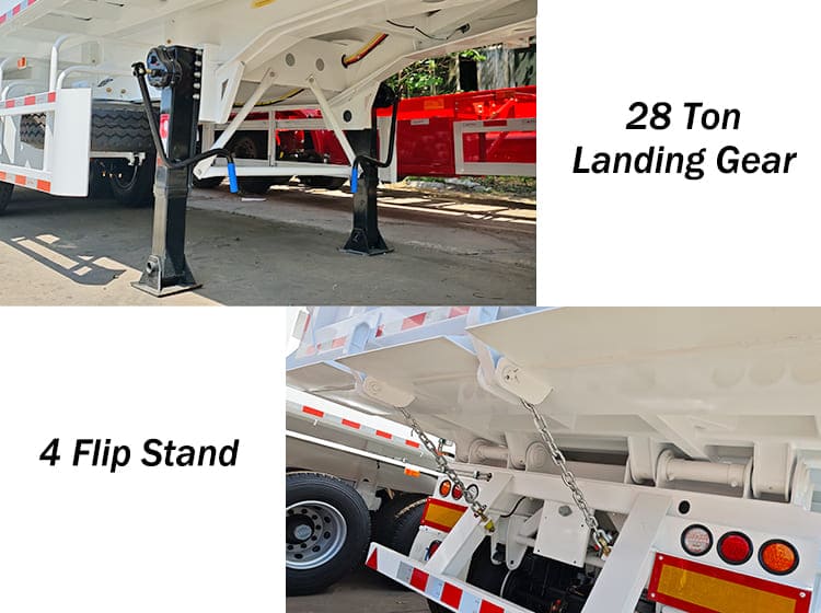 3 Axle Hydraulic Tipper Trailer Price Manufacturers for Sale Near Me in Nigeria