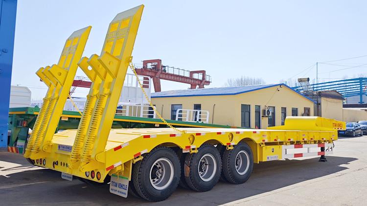 3 Axle Semi Low Loader Truck Trailer for Sale in Nigeria