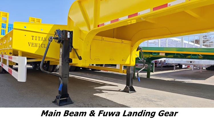 3 Axle Semi Low Loader Truck Trailer for Sale in Nigeria