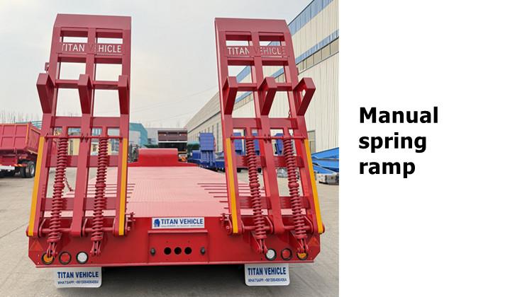 4 Axle Lowbed Trailer Truck for Sale in Nigeria