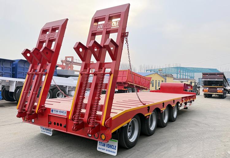 4 Axle Lowbed Trailer Truck for Sale in Nigeria
