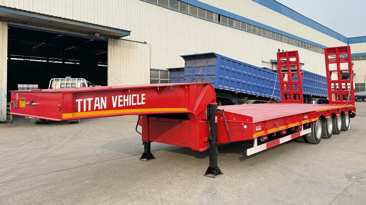 4 Axle Lowbed Trailer Truck for Sale in Nigeria