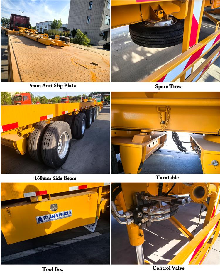 Extendable Flatbed Semi Trailer for Sale In Nigeria - Telescopic Trailer