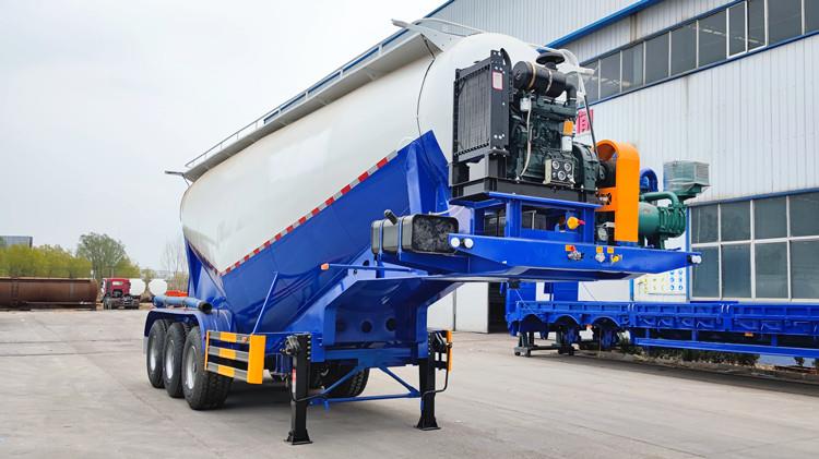 Cement Silo Trailer | Bulk Cement Transport Powder Tanker Truck Trailer for Sale in Nigeria