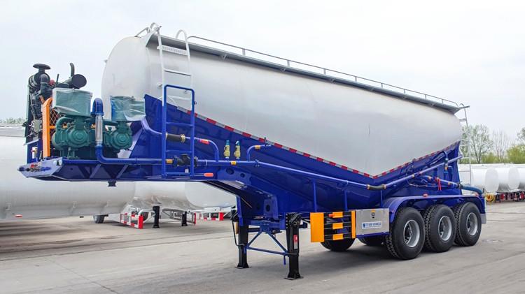 Cement Silo Trailer | Bulk Cement Transport Powder Tanker Truck Trailer for Sale in Nigeria