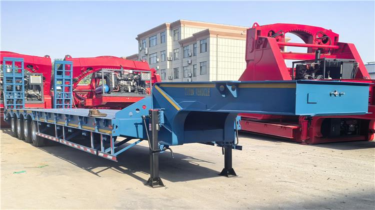Extendable Low Loader Drop Deck Trailer for Sale In Nigeria Lagos