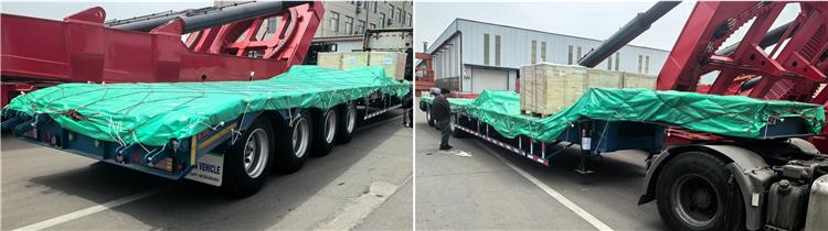 Extendable Low Loader Drop Deck Trailer for Sale In Nigeria Lagos