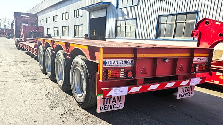 Hydraulic Detachable Gooseneck Lowboy Trailers for Sale in Nigeria