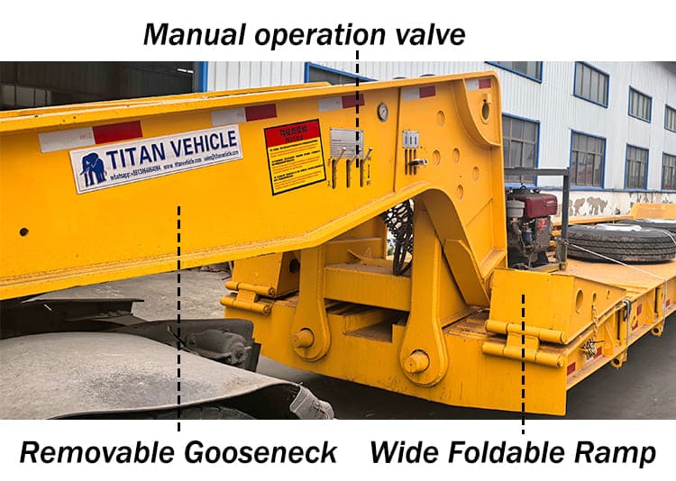 RGN Removable Gooseneck Trailer for Sale in Nigeria