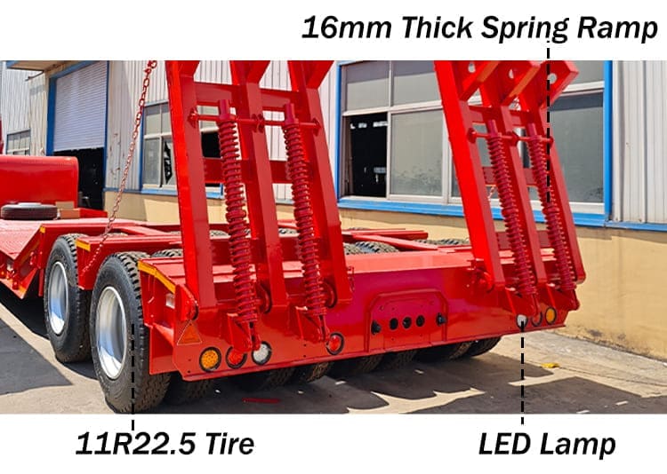 Heavy Duty Low Bed Trailer Price Types for Sale in Nigeria