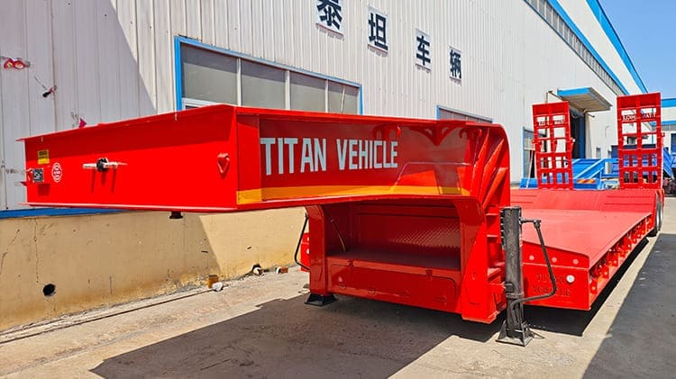 Heavy Duty Low Bed Trailer Price Types for Sale in Nigeria