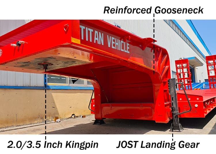 Heavy Duty Low Bed Trailer Price Types for Sale in Nigeria