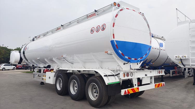 45 CBM Crude Oil Tanker Trailer for Sale in Nigeria